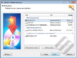 Hetman Partition Recovery